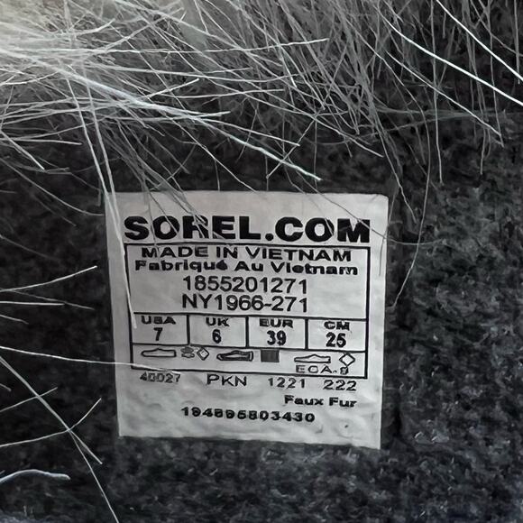 Sorel Joan of Arctic Suede Waterproof Boots Tan NL 2762-010 Youth 7 Women 8.5 - Picture 8 of 13